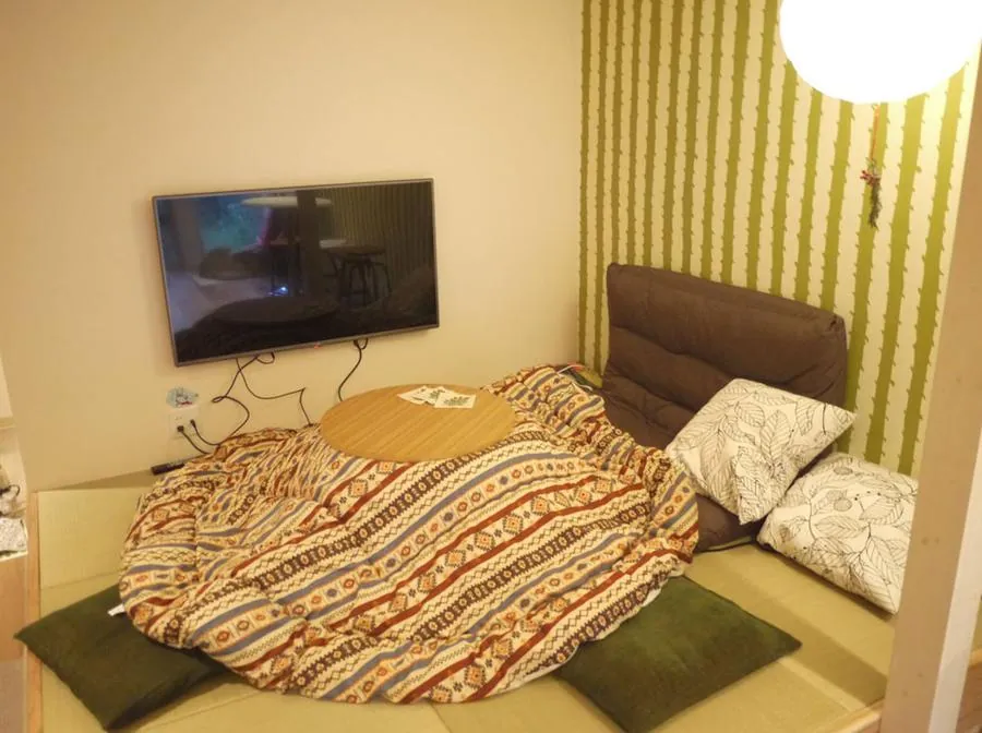 Ichi house tatami corner with kotatsu